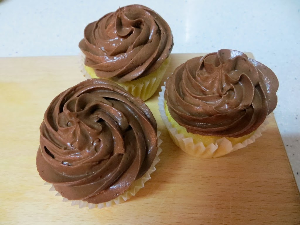 Buttermilk Orange Zest Cupcakes with Chocolate Cream Cheese Frosting