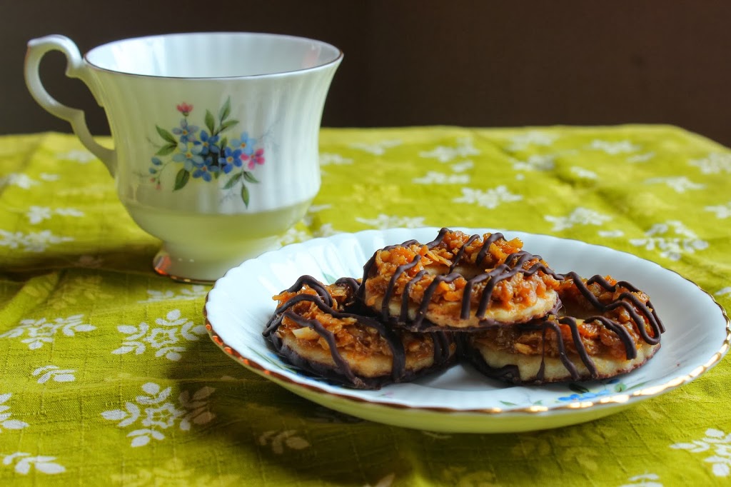 Homemade Samoa Cookies