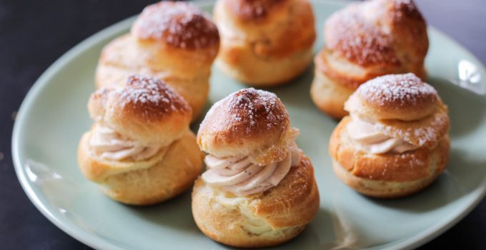 Earl Grey & Lemon Cream Puffs