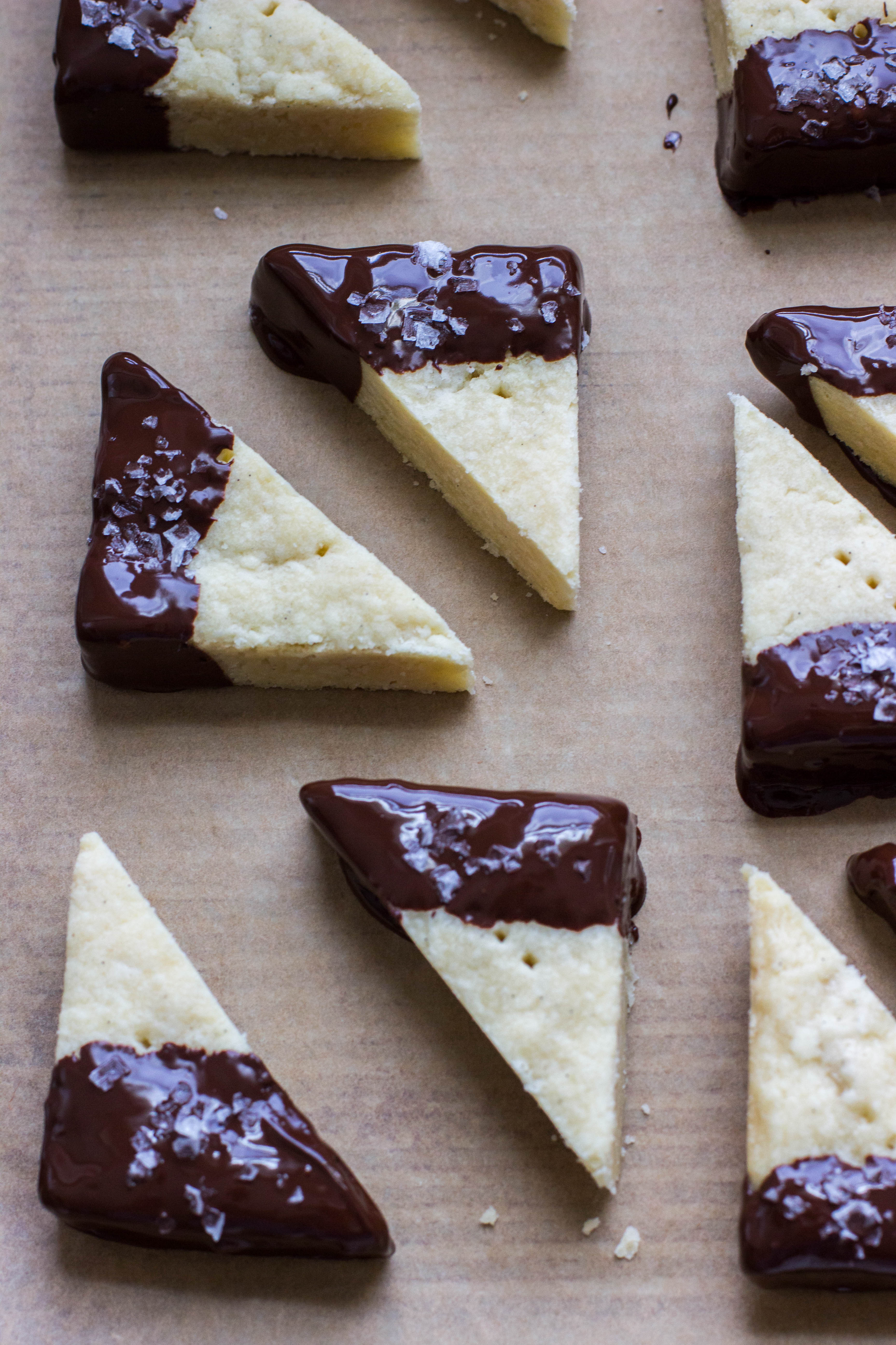 Tender Shortbread Cookies (pan-style)